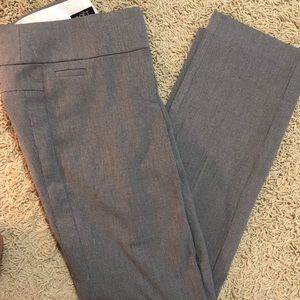 Loft Julie straight gray dress pants